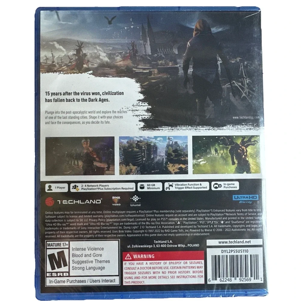 Dying Light 2 Stay Human (Sony PlayStation 5) PS5 Brand New